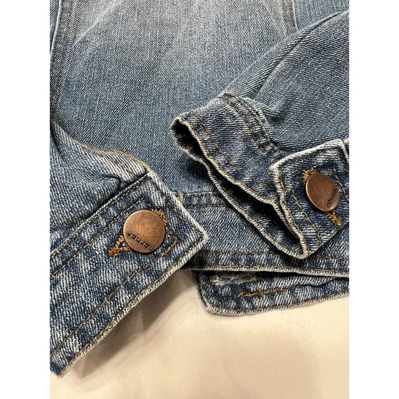 Jou Jou Premium Denim Collection Blue Jean Jacket Size Women's Small - Picture 13 of 13